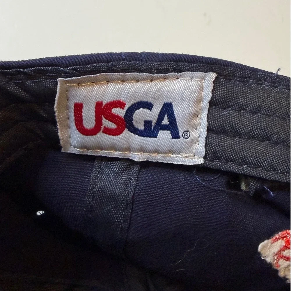USGA 2020 US Open Winged Foot Golf Hat Navy Blue Adjustable Member Cap